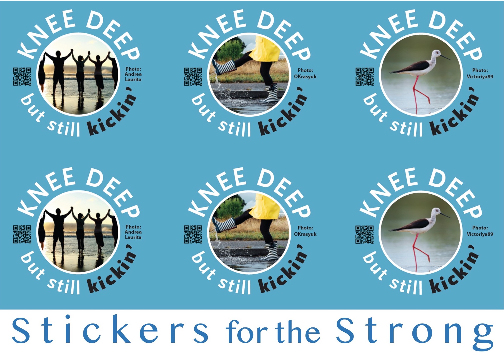 sticker art for kneedeep times