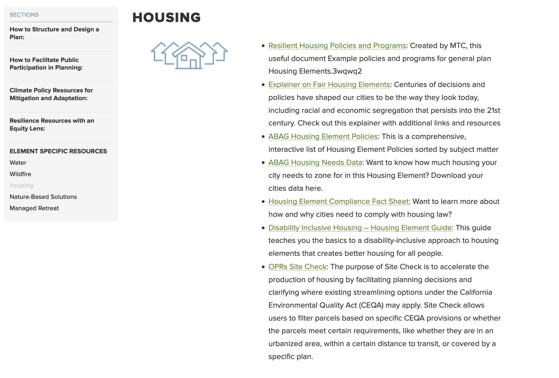 sample from Greenbelt Alliance Resilience Playbook