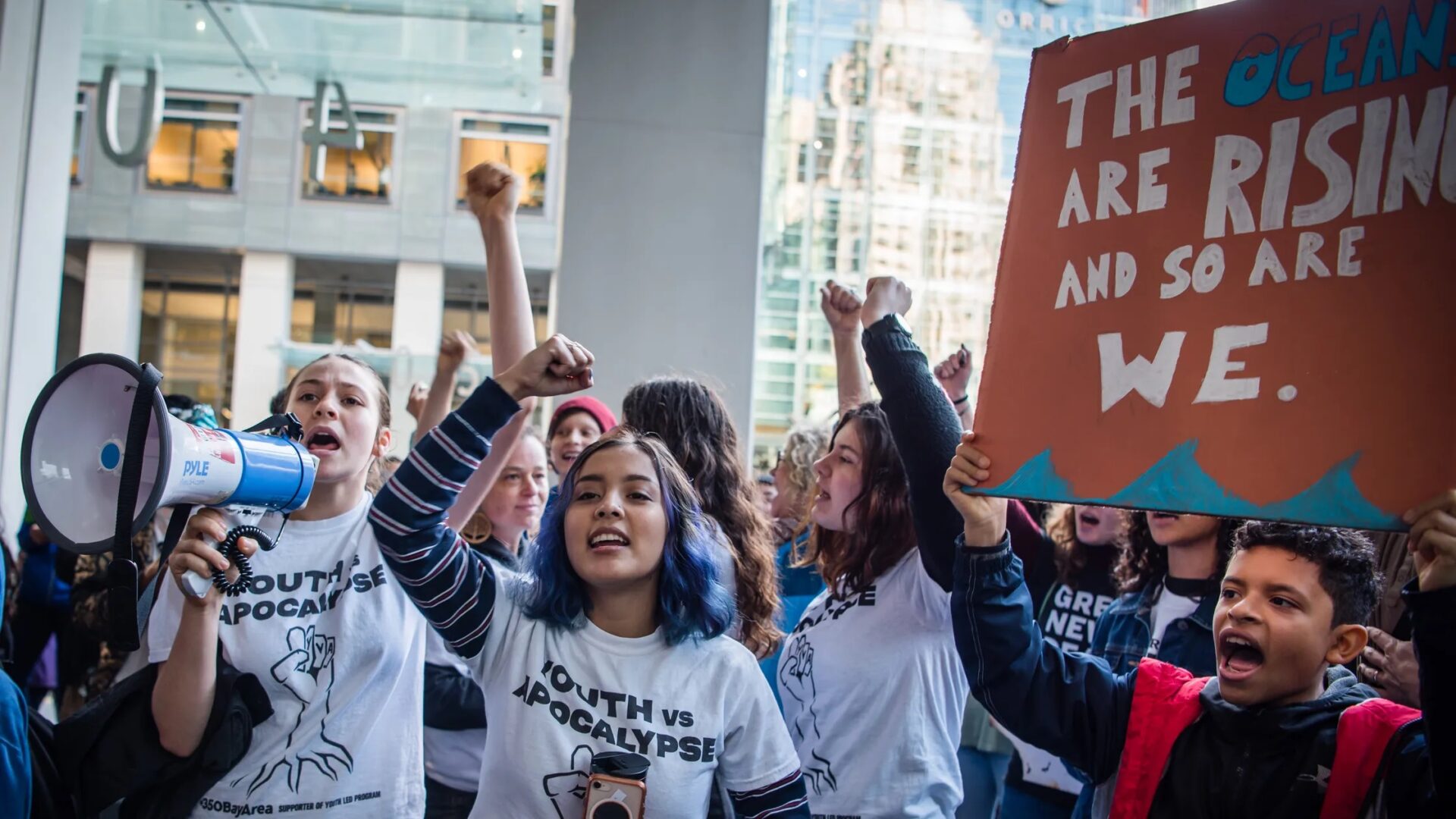 Youth V Apocalypse march
