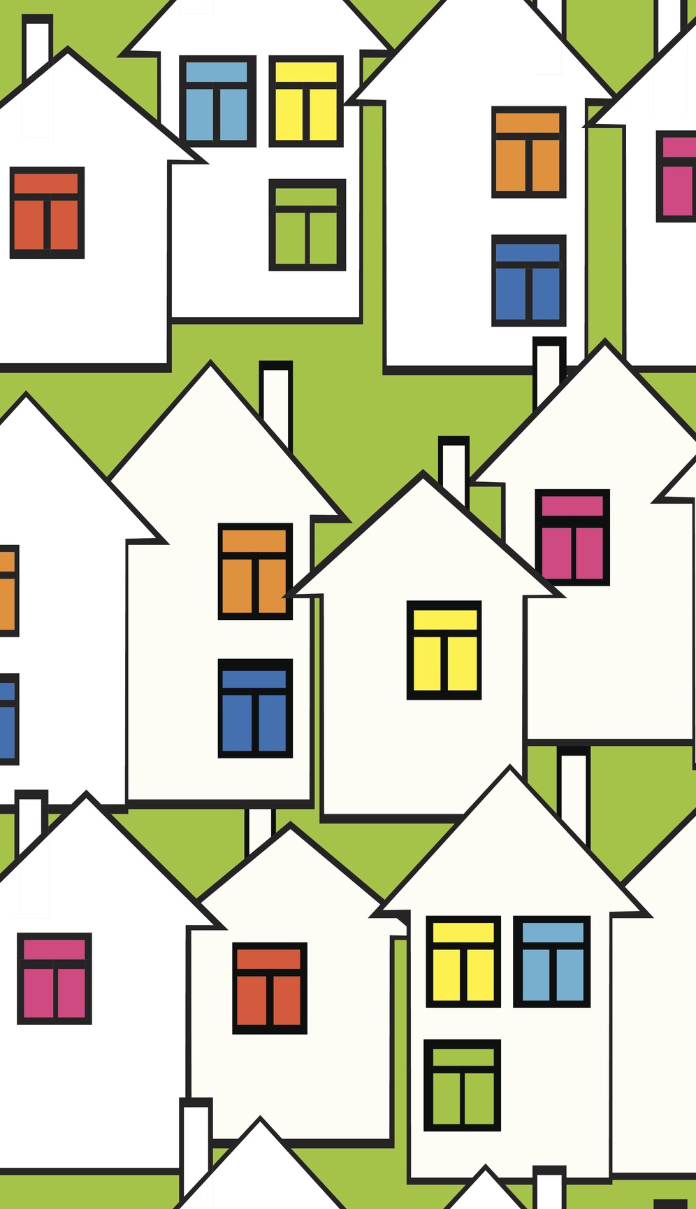 illustration of houses 