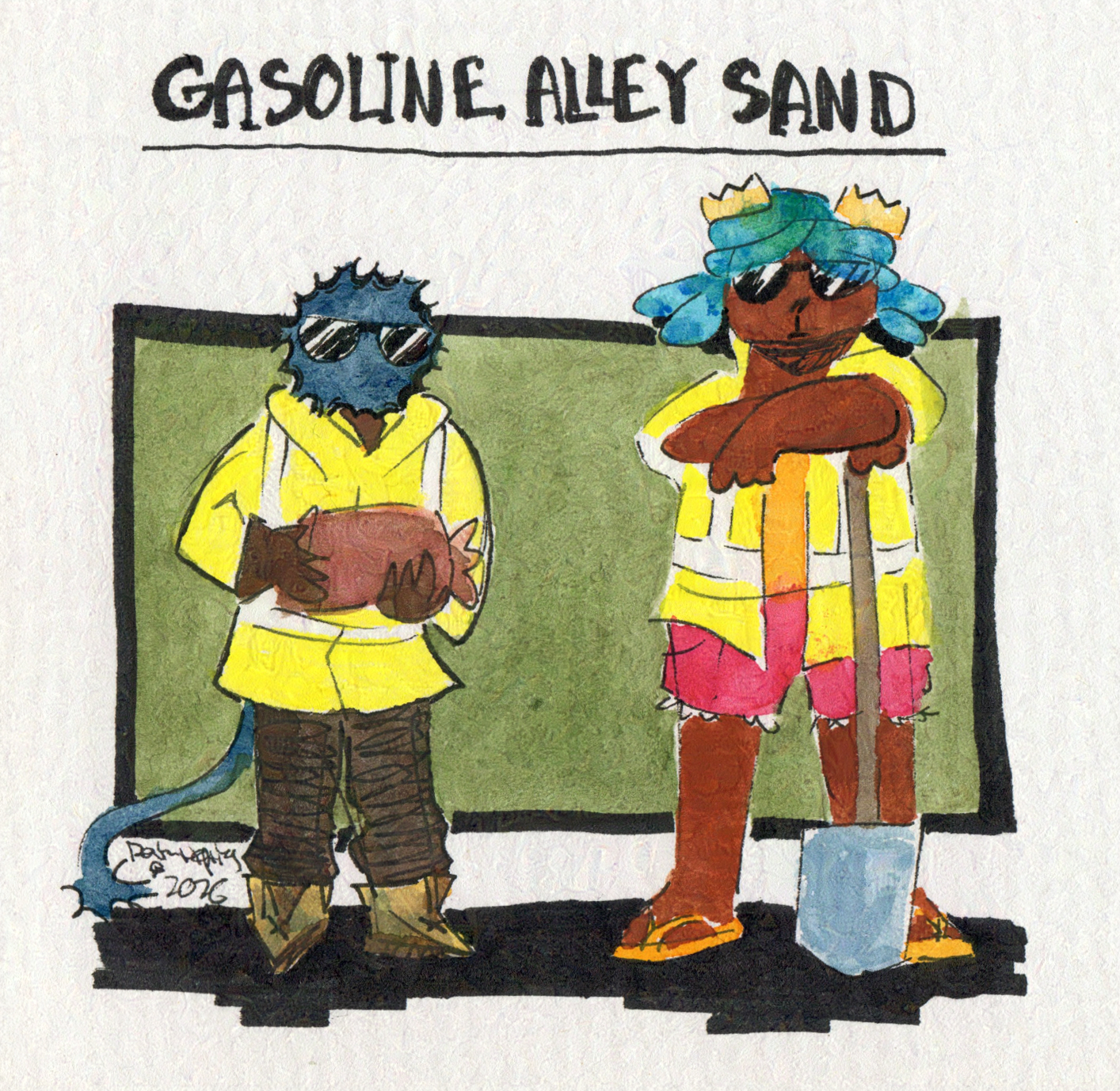 Program manager Anne Crealock and crew leader Brian McCarthy review clearing for fuel break. Photo: Jacoba Charles Program manager Anne Crealock and crew leader Brian McCarthy review clearing for fuel break. Photo: Jacoba Charles