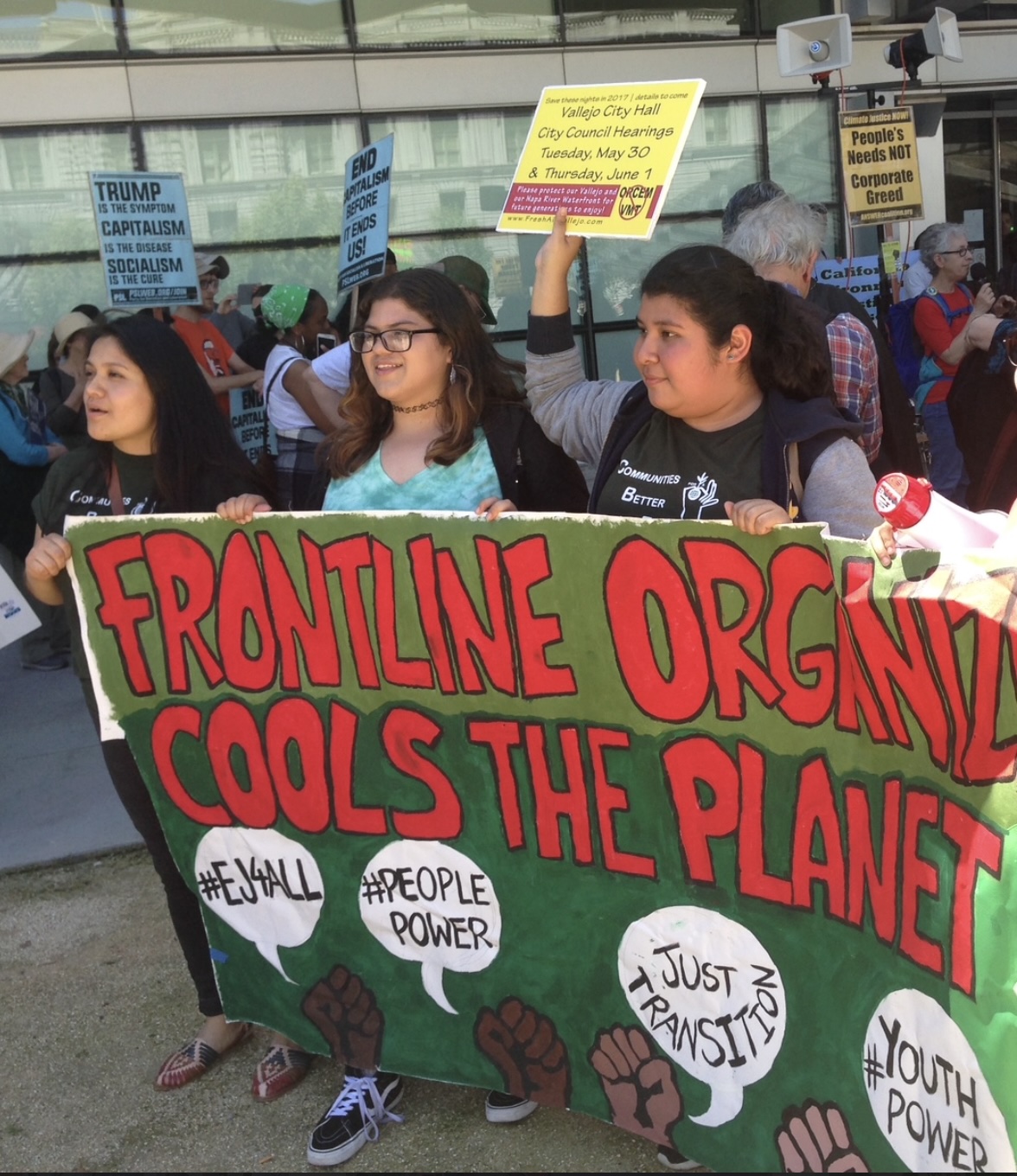 vallejo climate protestors.
