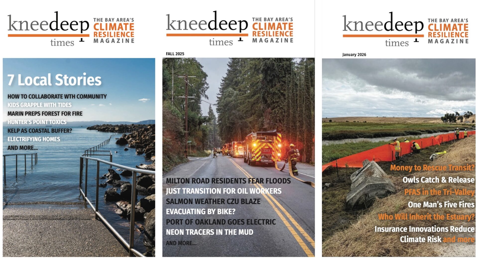 3 covers of the KDT zine