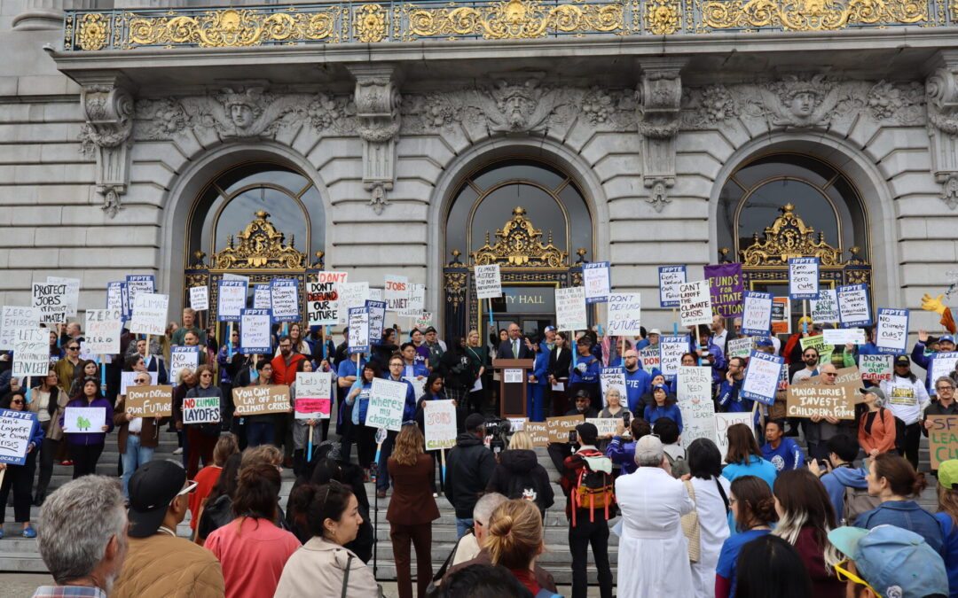 Hundreds Protest Proposed Cuts to San Francisco Environment Department 