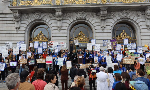 Hundreds Protest Proposed Cuts to San Francisco Environment Department 