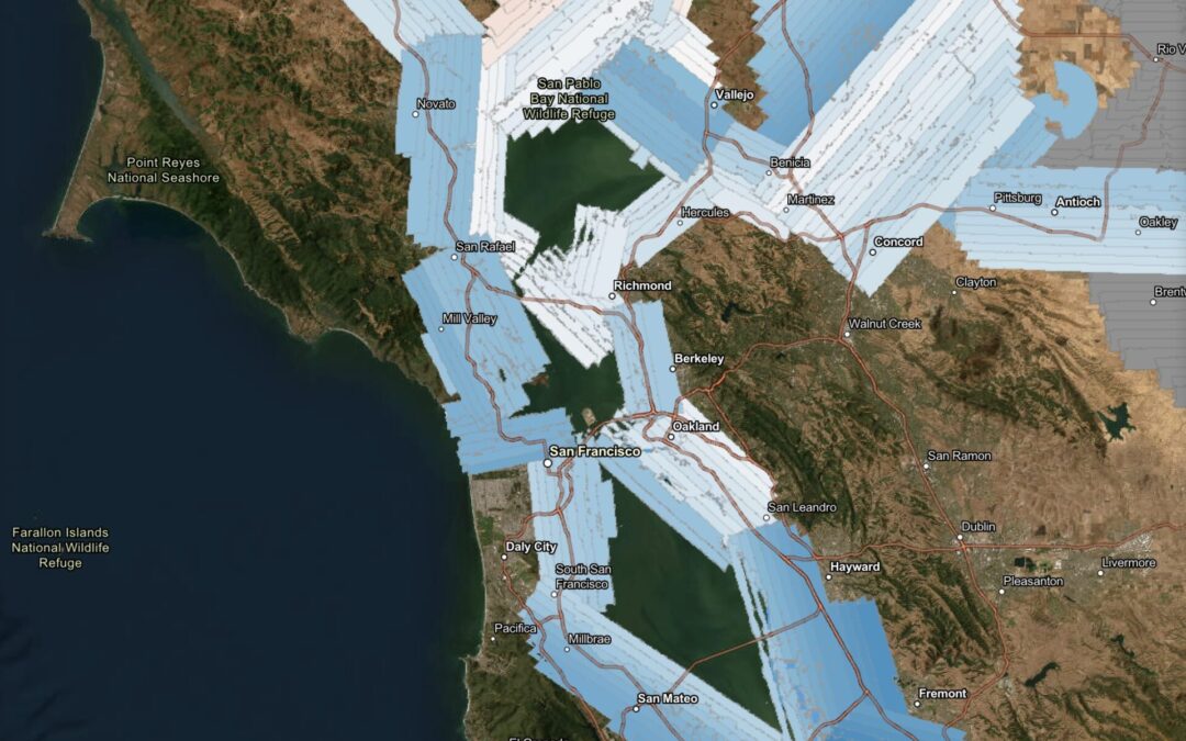 Change Detection Made Easier with New Lidar Survey