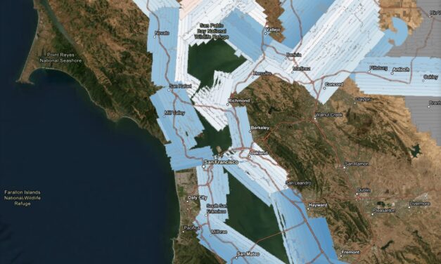 Change Detection Made Easier with New Lidar Survey