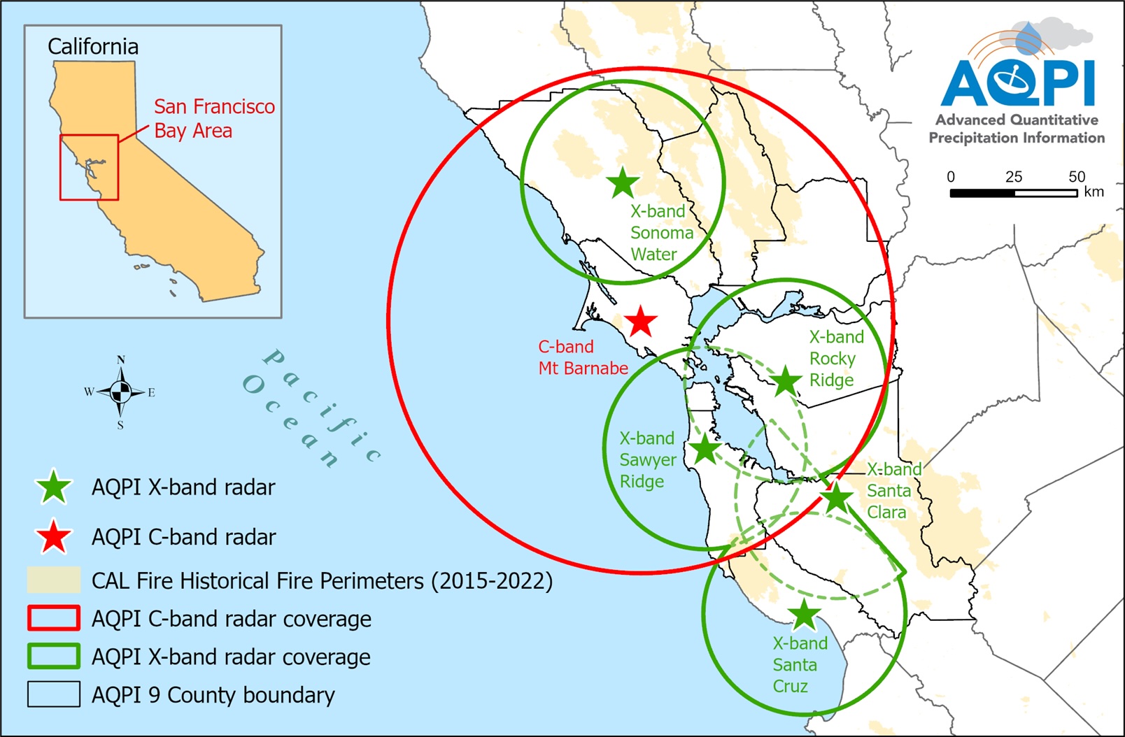 AQPI coverage map
